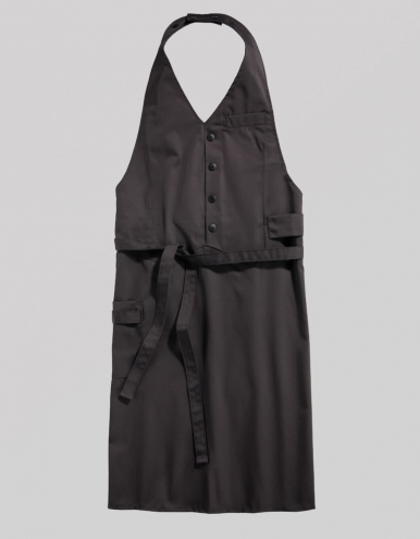 Westenschürze Corcolle Classic 88 x 94 cm - raven